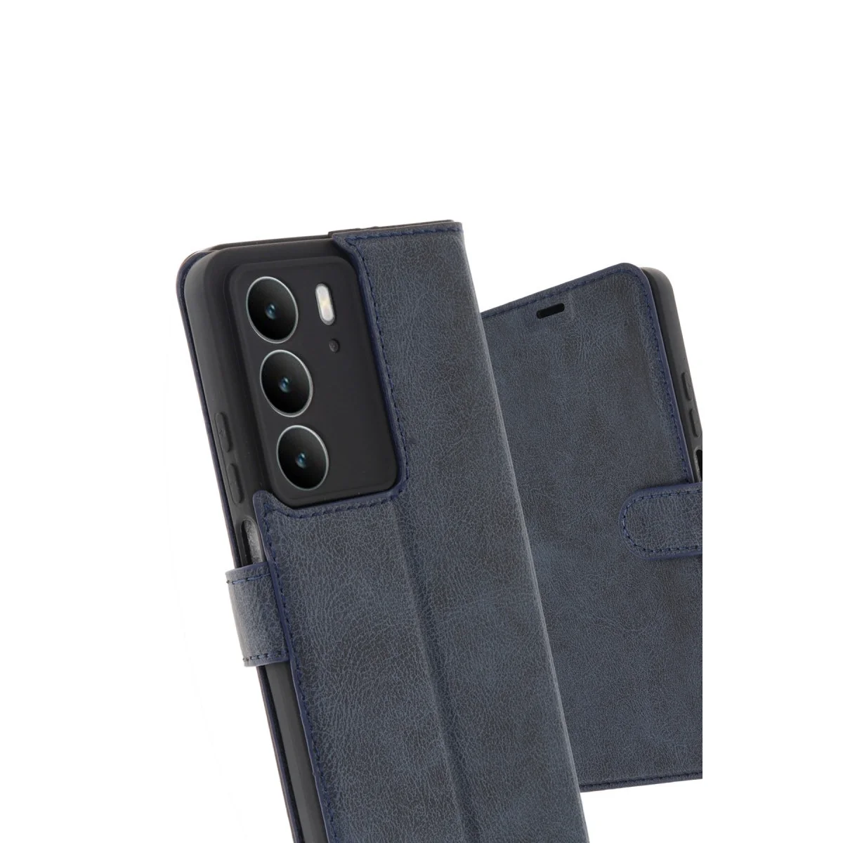 Realme C75 4g Trend S Plus Kapaklı Kılıf - Lacivert görsel 2