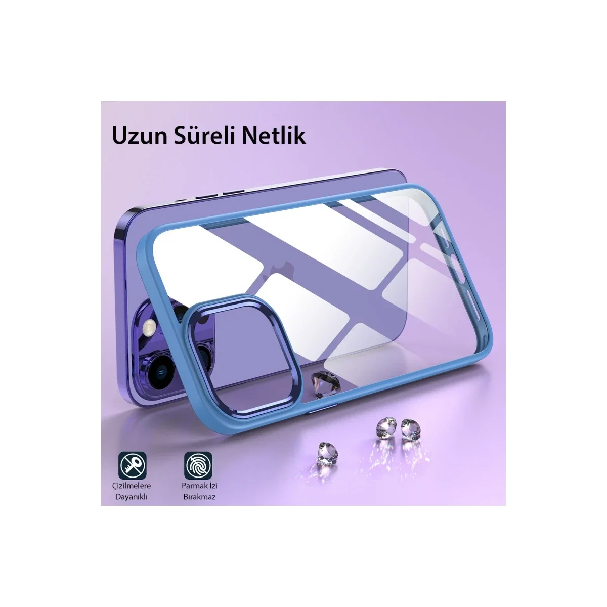 Apple iPhone 14 Pro Max Kılıf Power Silikon - Koyu Yeşil görsel 6