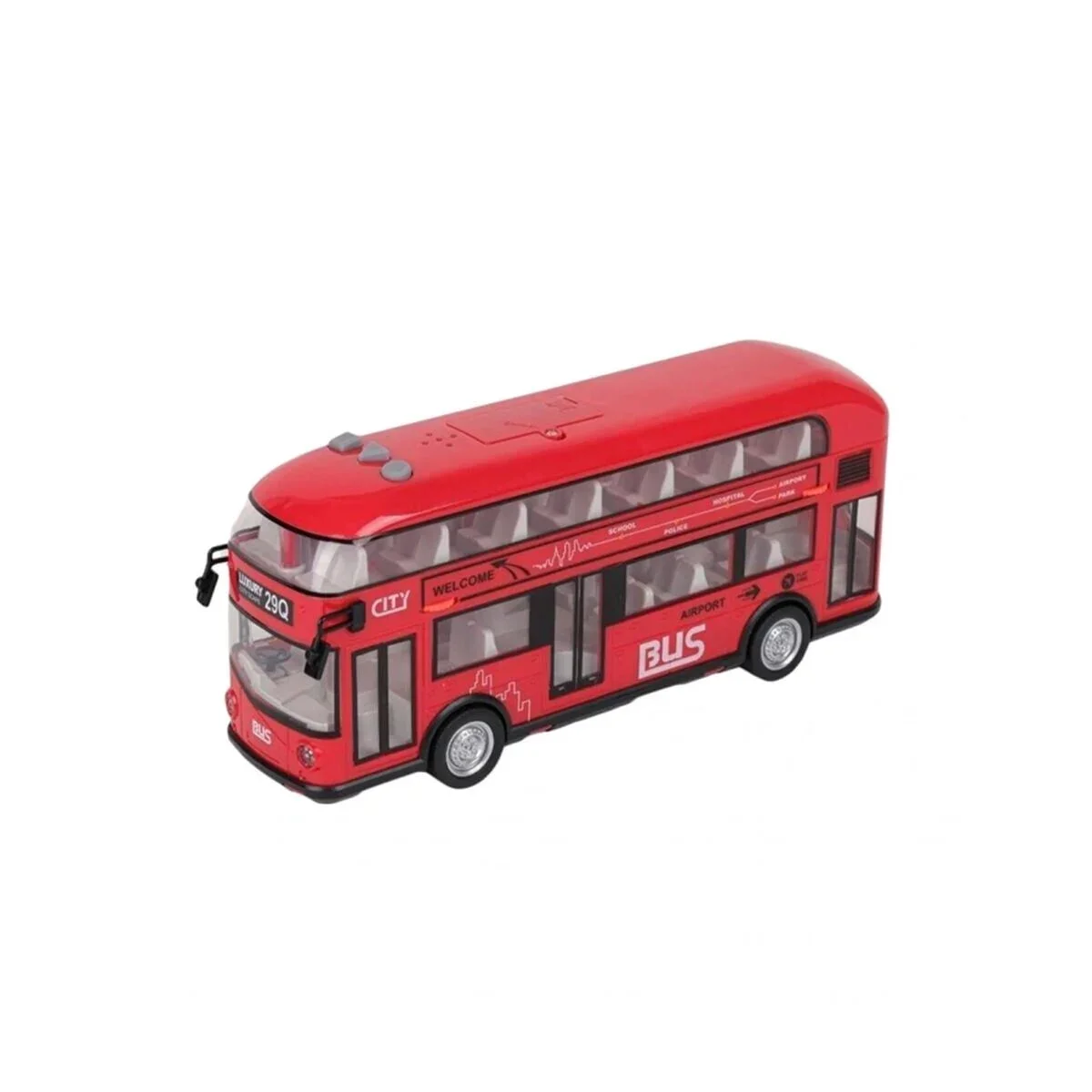 LC-31350 Lets Drive Sesli ve Işıklı Tur Otobüsü görsel 3
