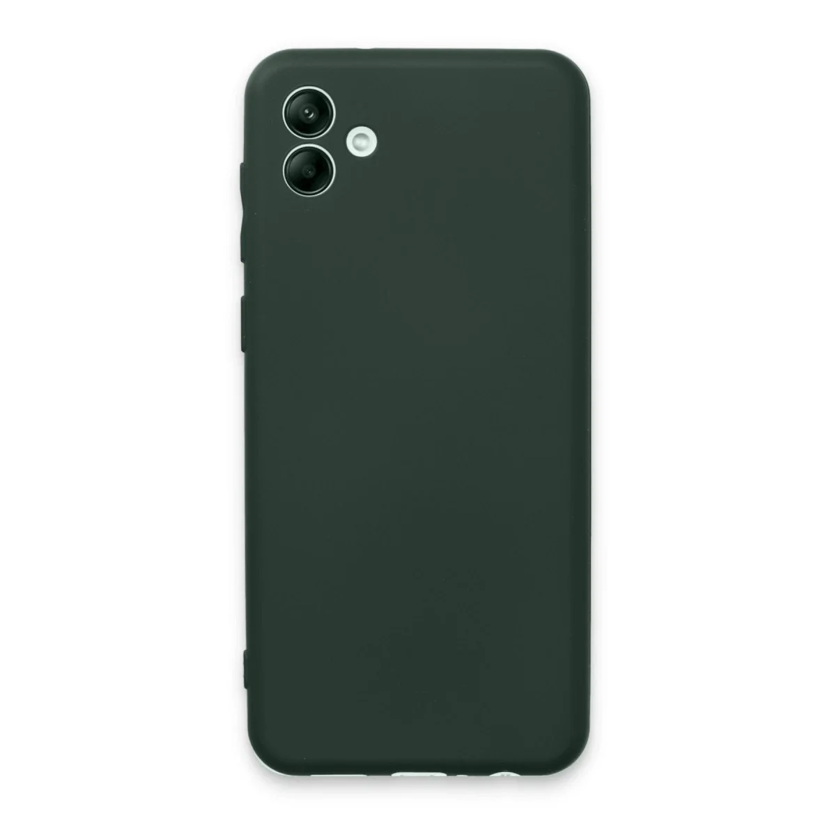 Samsung Galaxy A04e Kılıf First Silikon - Koyu Yeşil görsel 2