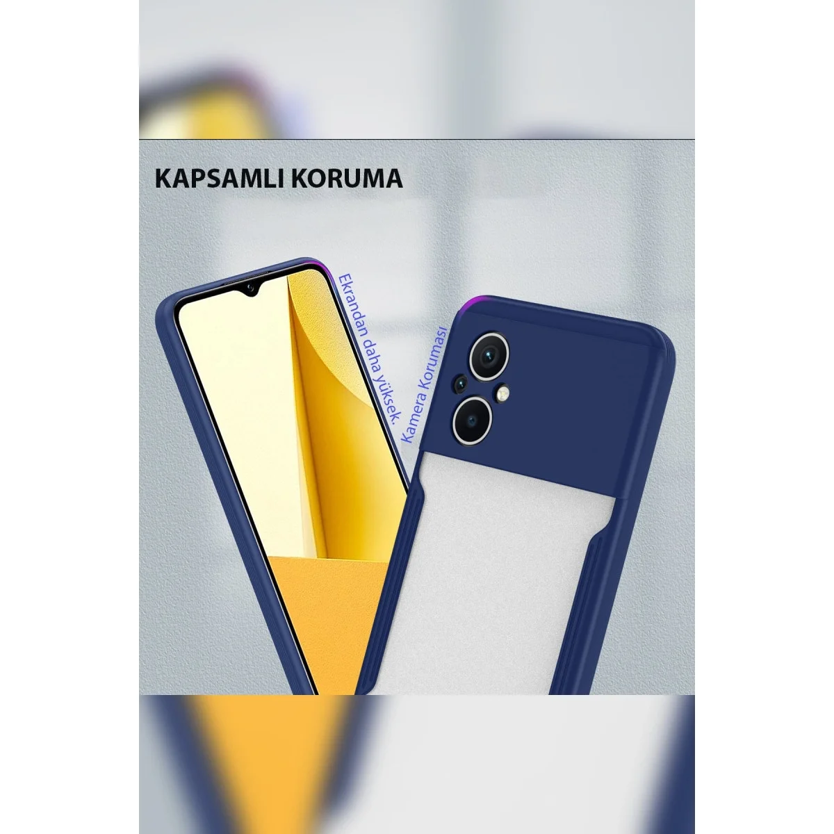Xiaomi Poco M5 Kılıf Platin Silikon - Siyah görsel 4