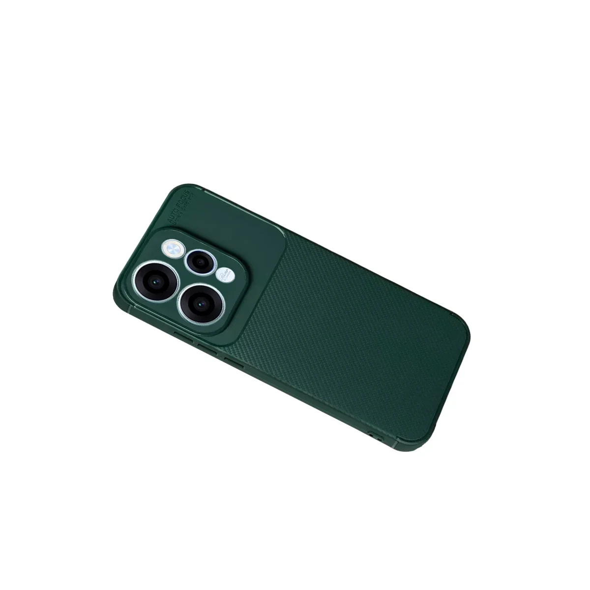 Oppo Reno 15 Auto Focus Karbon Kapak - Koyu Yeşil görsel 2