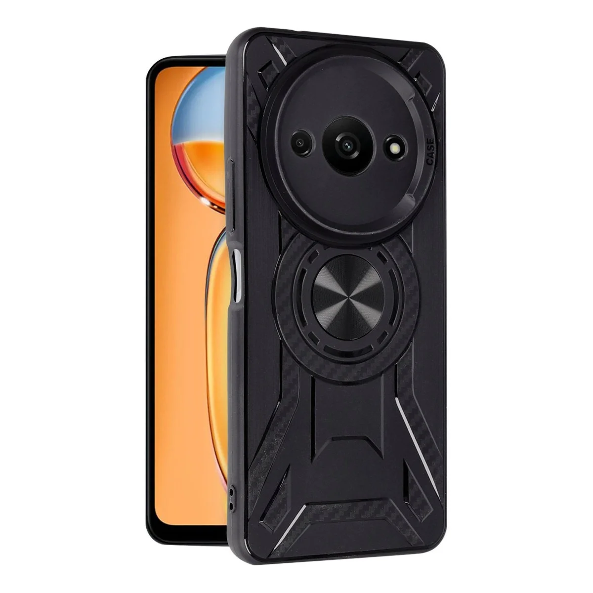 Xiaomi Redmi A3 4g Kılıf Lincoln Silikon - Siyah görsel 2