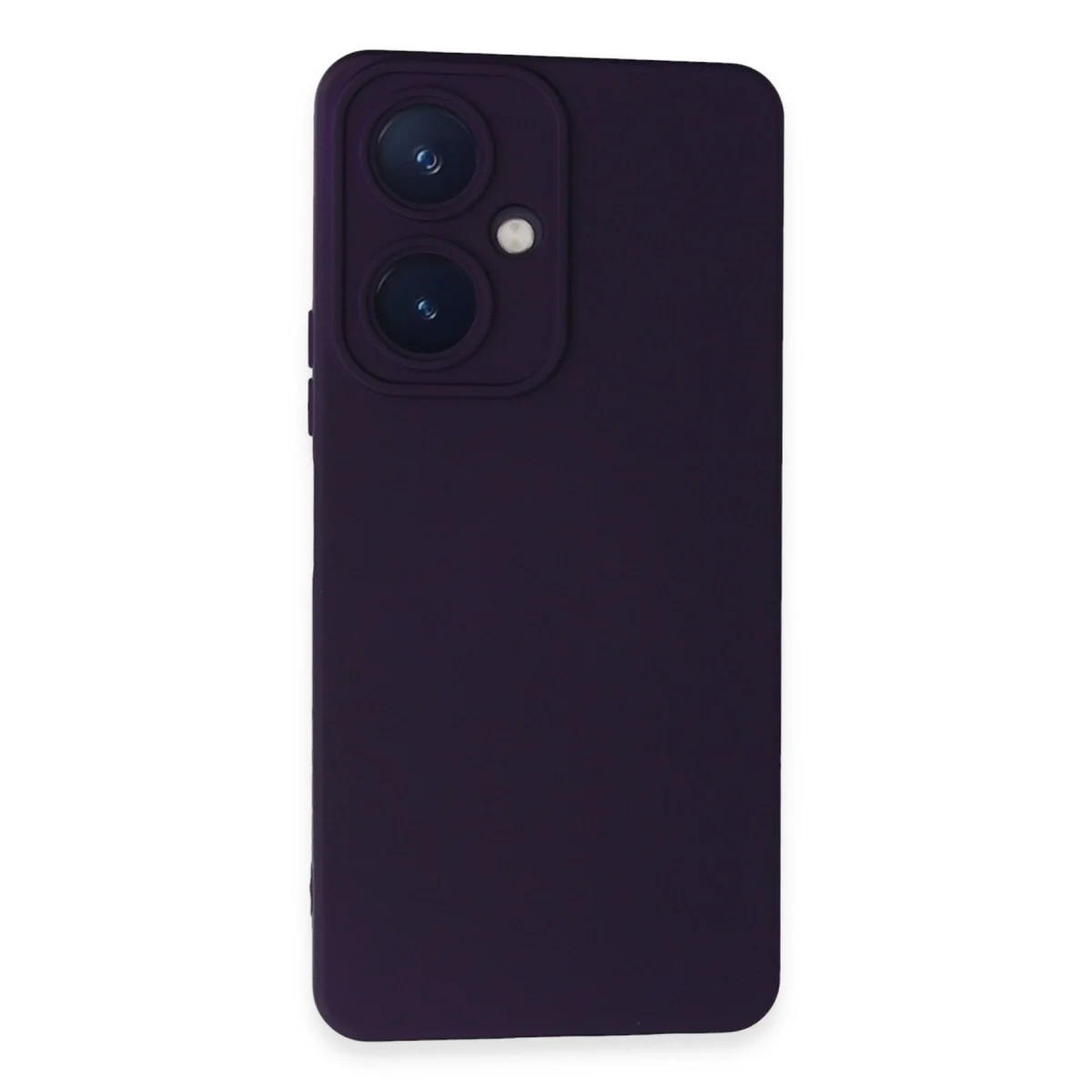 Vivo Y27 Kılıf Nano İçi Kadife Silikon - Mor