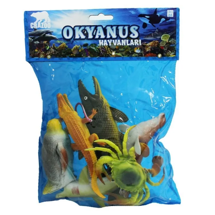 Okyanus Hayvanları Poşetli S01000713 görsel 4