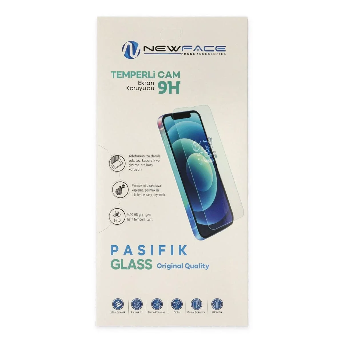 Huawei Honor 600 Pro Pasifik Cam Ekran Koruyucu - Şeffaf görsel 3