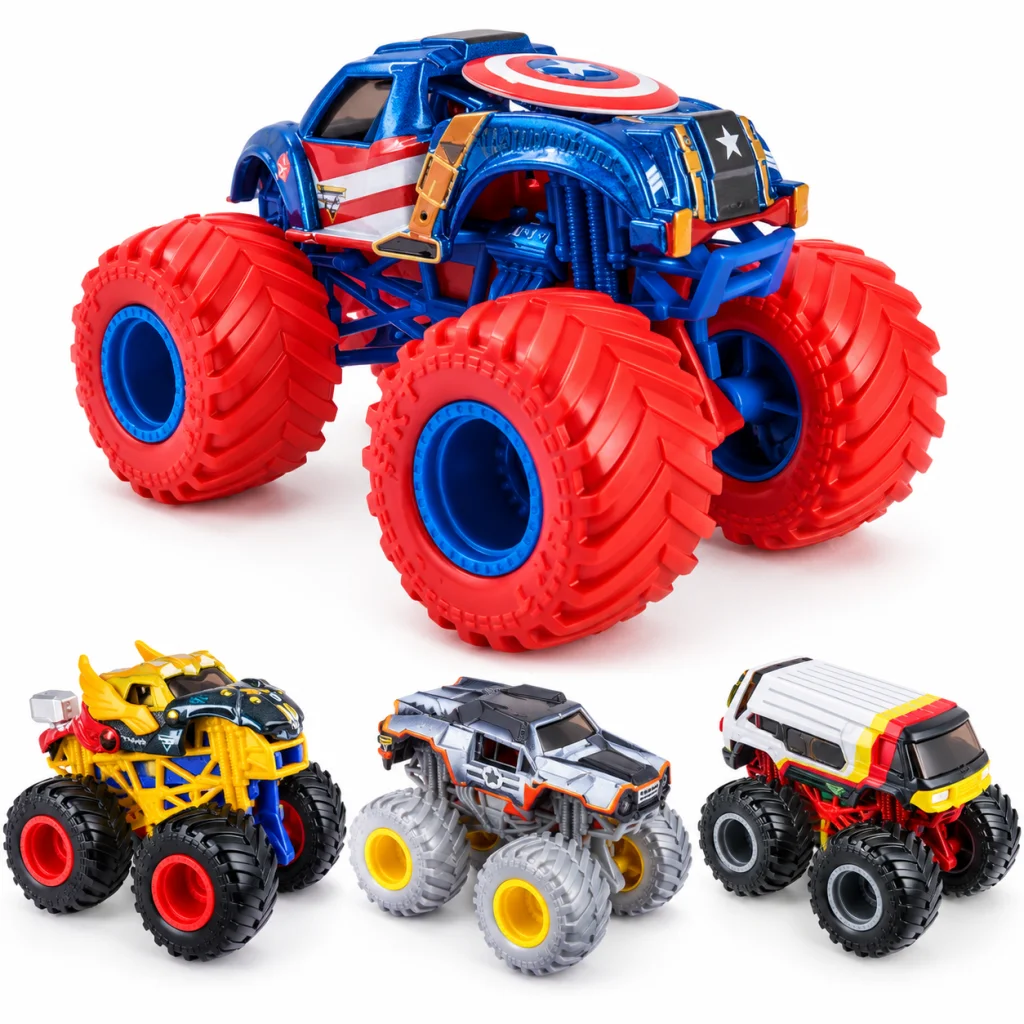 Monster Jam Kamyon Marvel Tekli Paket (adet fiyatıdır) görsel 2