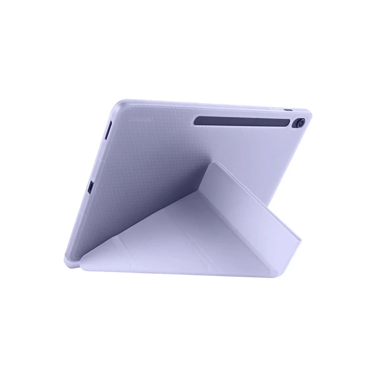 Apple İpad Pro 11 (2024) Kılıf Kalemlikli Hugo Tablet Kılıfı - Lila görsel 2
