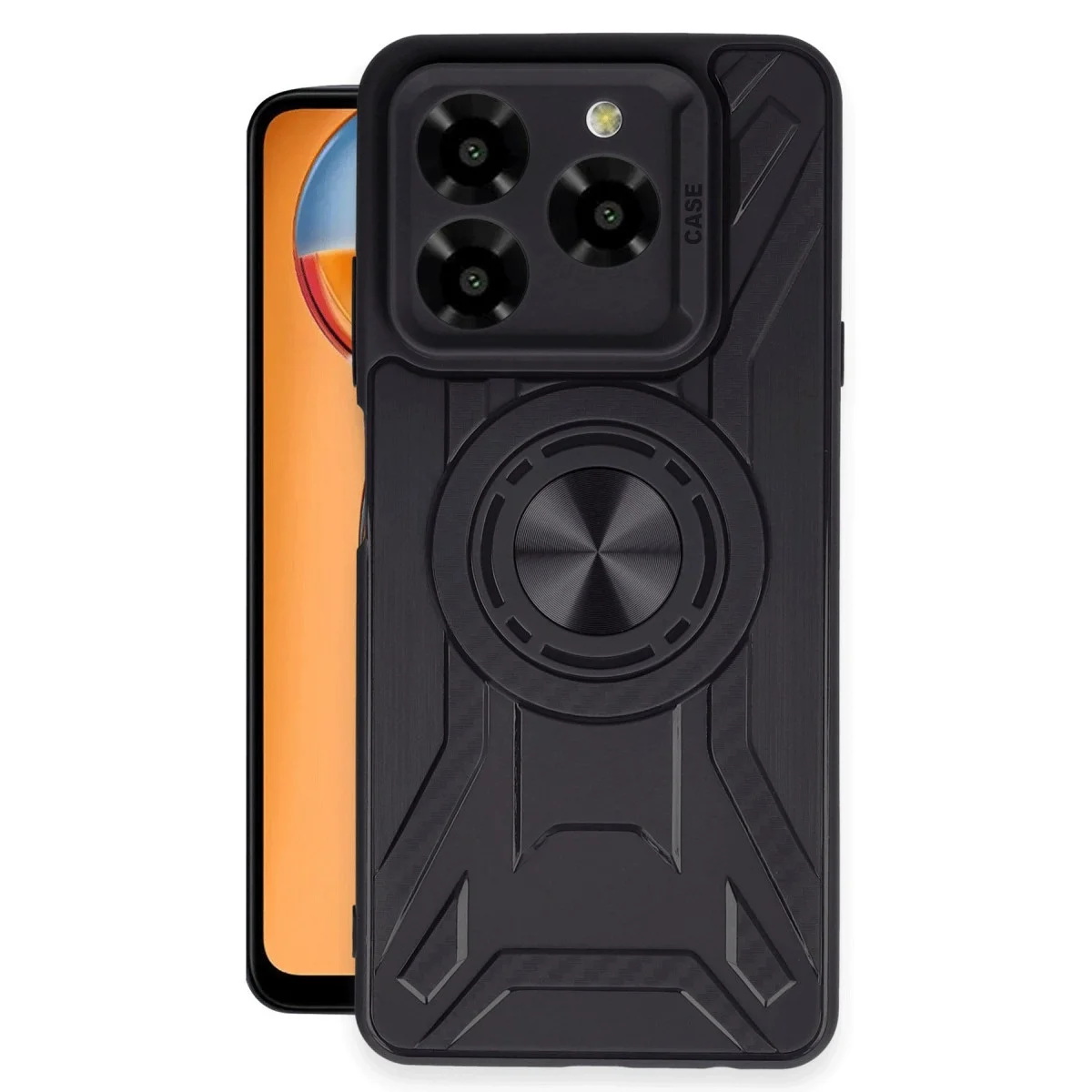 General Mobile Era 50 Kılıf Lincoln Silikon - Siyah