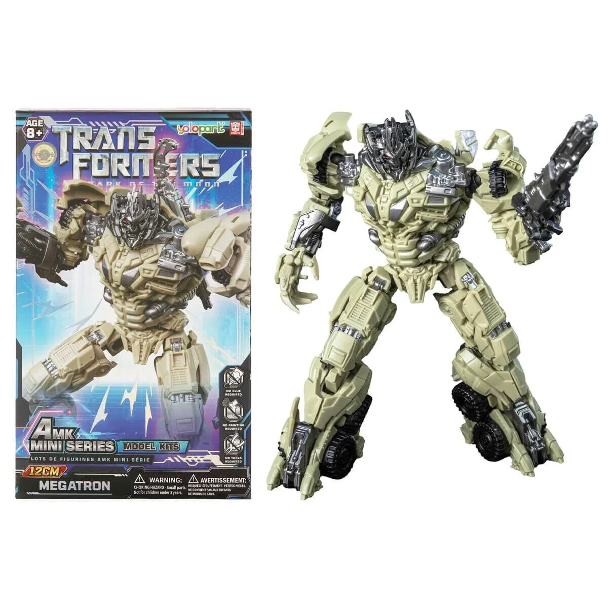 75325 Sun-ytu-ylp-figür Transformers Amk Mını Serıes WAVE3 Megatron Trns