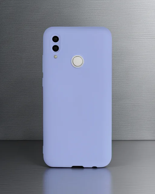 Huawei P Smart 2019 Kılıf Nano İçi Kadife Silikon - Lila