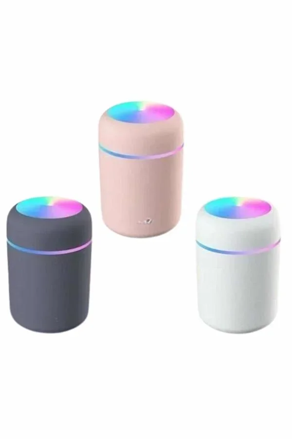 Hava Nemlendirici Buhar Makinesi Led Işıklı USB Dekoratif Nemlendirici görsel 3