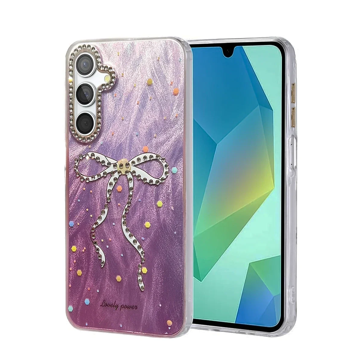 Samsung Galaxy A25 5G Kılıf Blade Aynalı Desenli Kapak - Desen 1