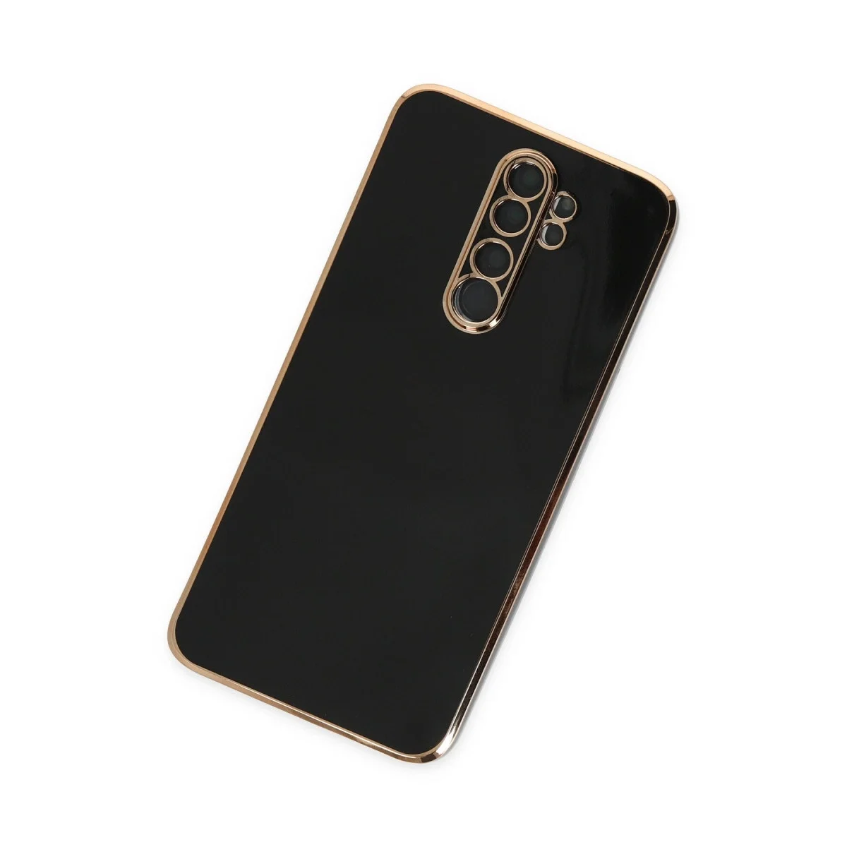 Xiaomi Redmi Note 8 Pro Kılıf Volet Silikon - Siyah görsel 3
