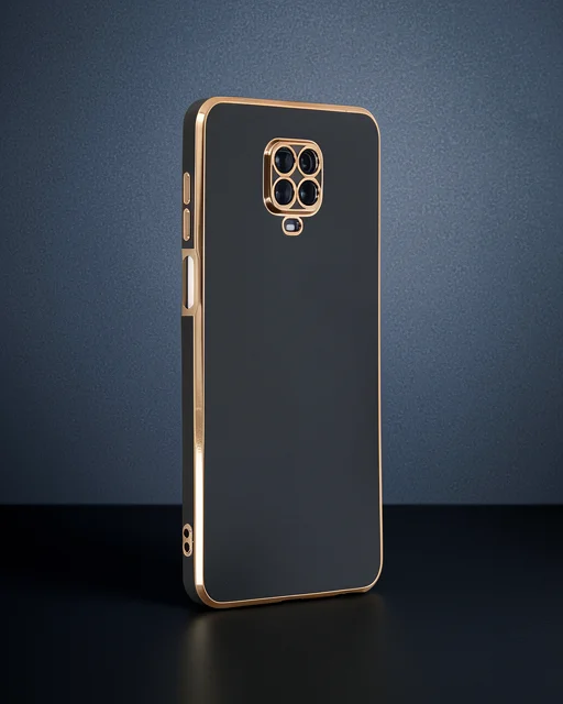 Xiaomi Redmi Note 9 Pro Kılıf Volet Silikon - Siyah