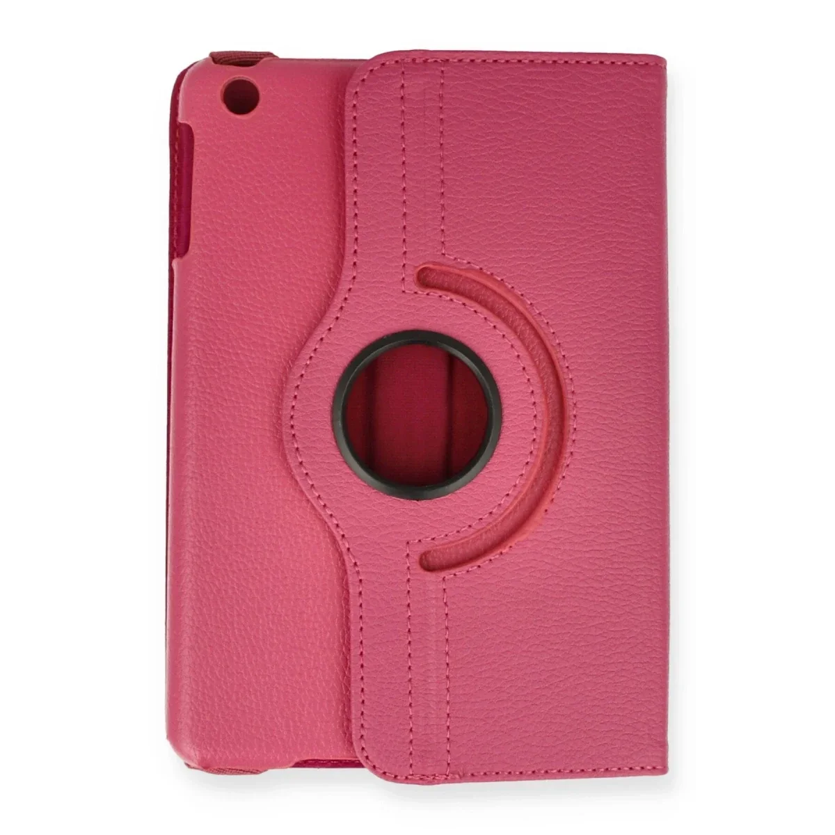 Apple iPad Mini 1 Kılıf 360 Tablet Deri Kılıf - Pembe görsel 2