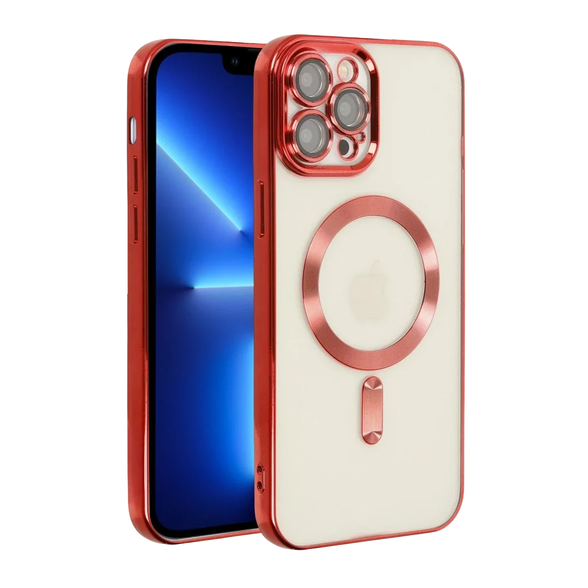 Apple iPhone 13 Pro Kılıf Kross Magneticsafe Kapak - Kırmızı