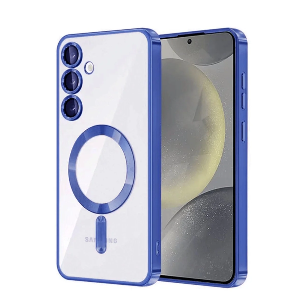 Samsung Galaxy A56 Kross Magneticsafe Kapak - Lacivert