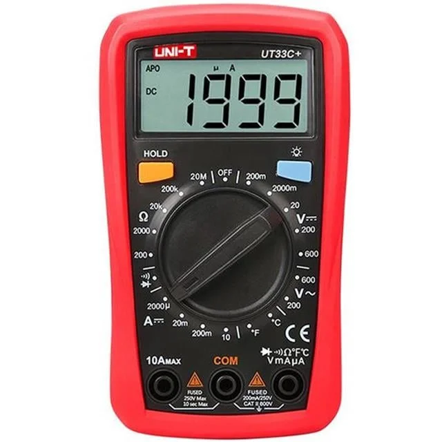 Uni-T UT-33C Dijital Multimetre Ölçü Aleti (Seri 2)