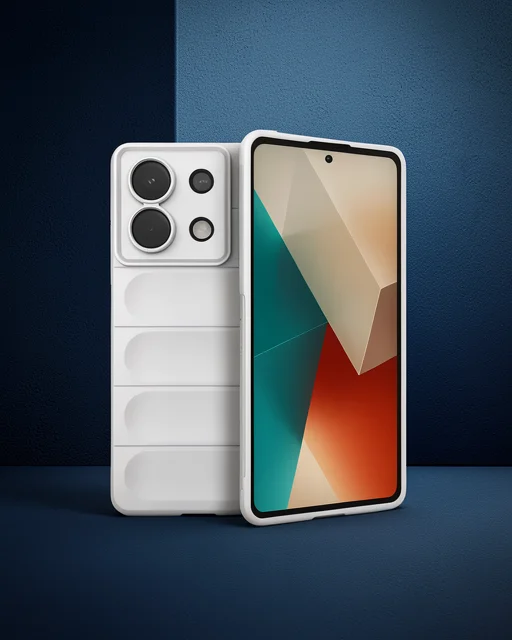 Xiaomi Poco X6 Kılıf Optimum Silikon - Krem