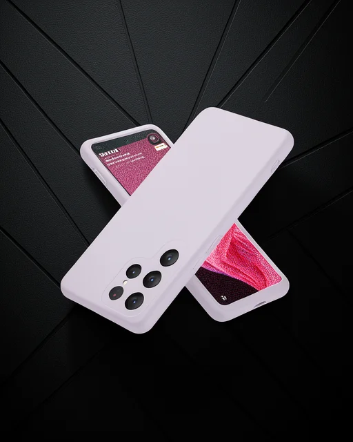 Samsung Galaxy S25 Ultra Kılıf First Silikon - Lila