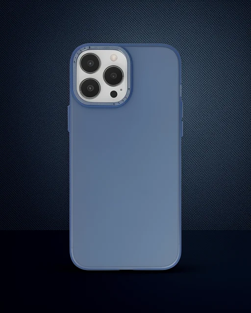 Apple İphone 14 Pro Kılıf Modos Metal Kapak - Lacivert