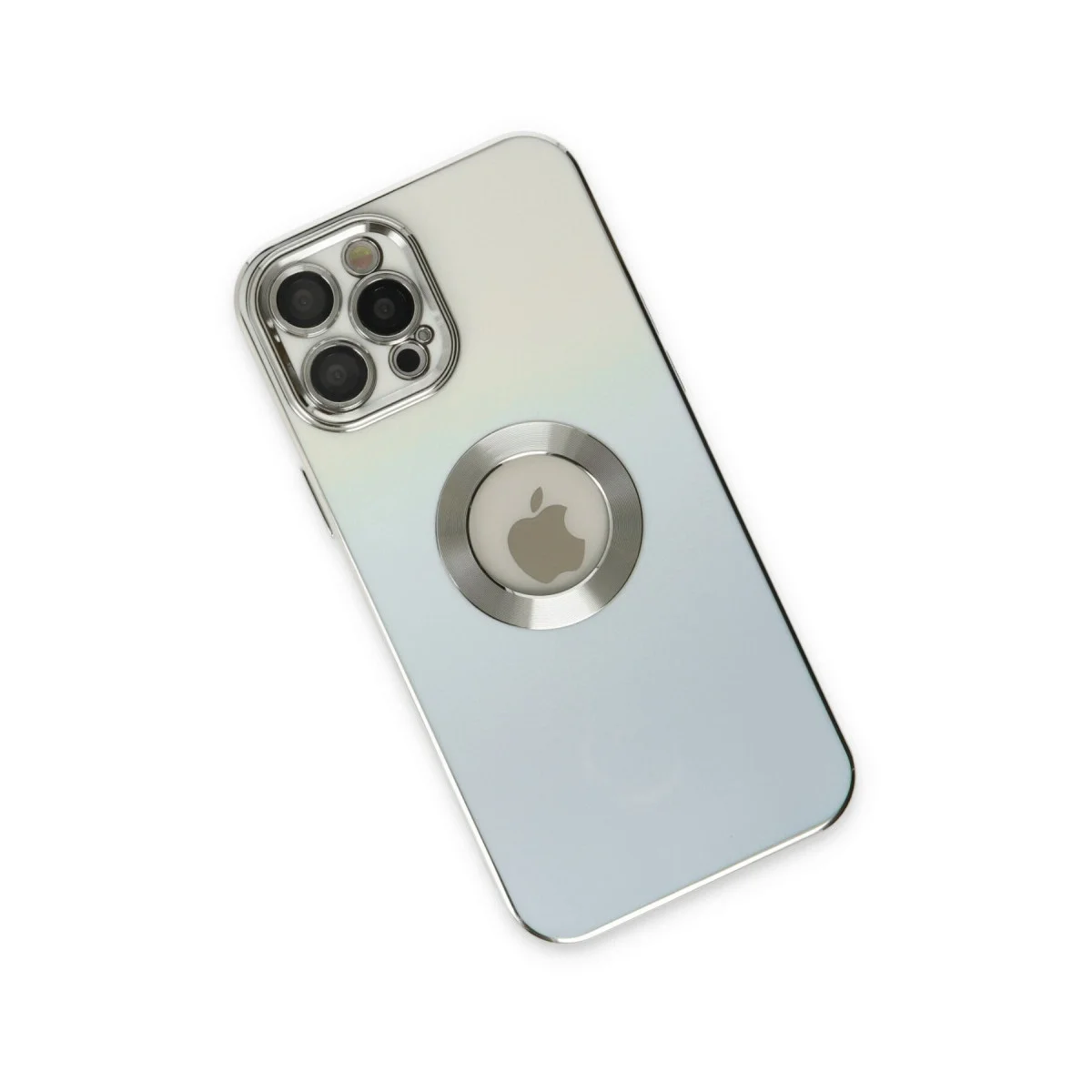 Apple İphone 12 Pro Max Kılıf Best Silikon - Mavi görsel 3