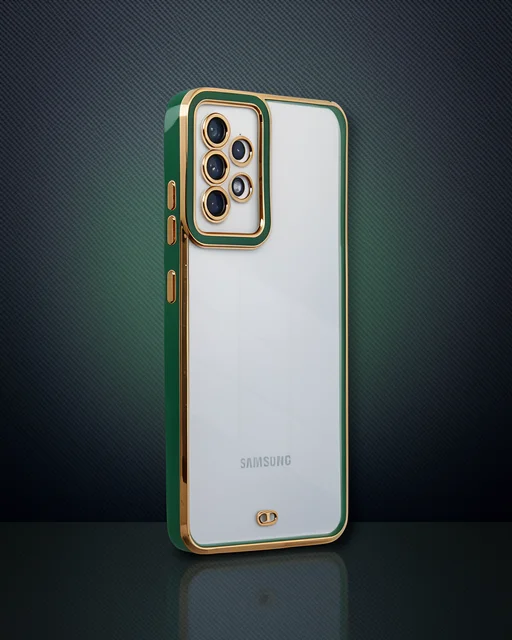 Samsung Galaxy A33 5g Kılıf Liva Lens Silikon - Yeşil