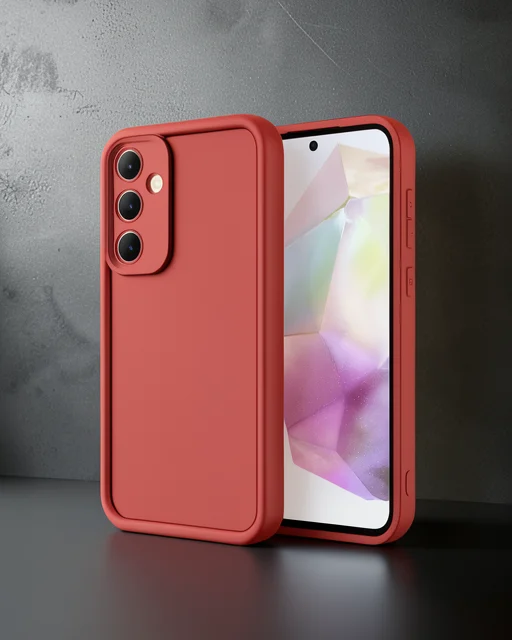 Samsung Galaxy A26 Kılıf Viera Silikon - Kırmızı
