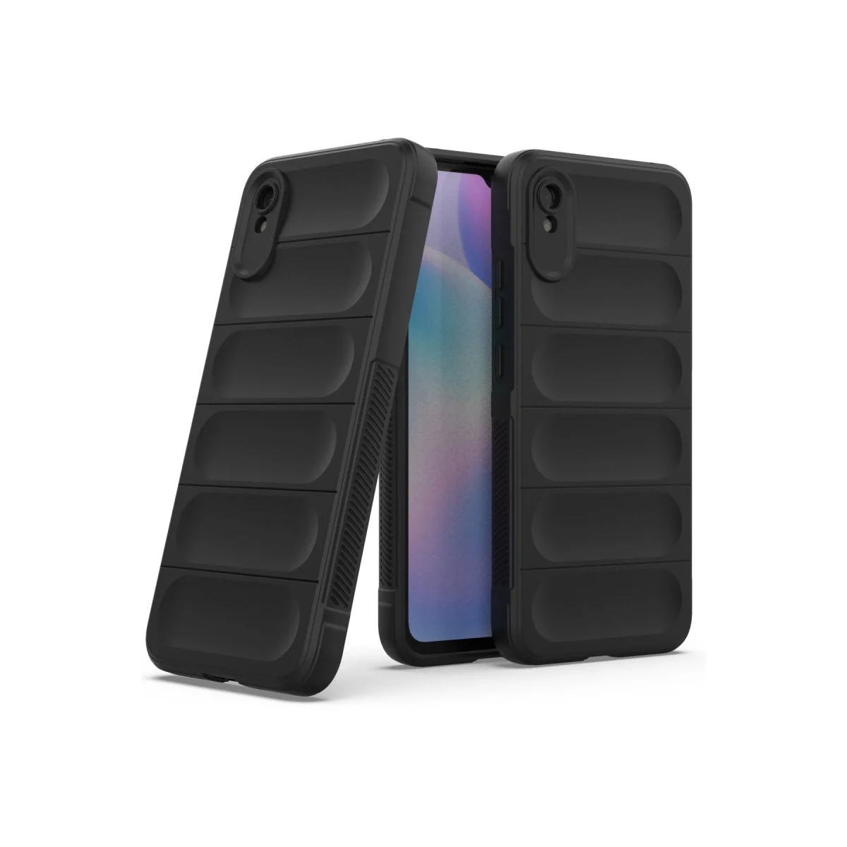 Xiao Red 9a Kılıf Optimum Silikon - Siyah görsel 2