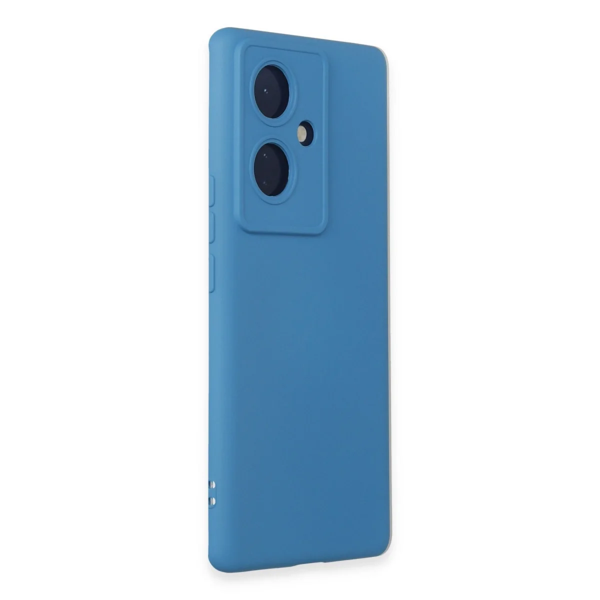 Vivo V29 Lite Kılıf Nano İçi Kadife Silikon - Mavi görsel 2