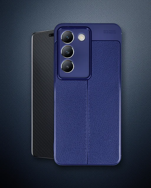 Vivo V30 Lite 4g Kılıf Auto Focus Kapak - Lacivert
