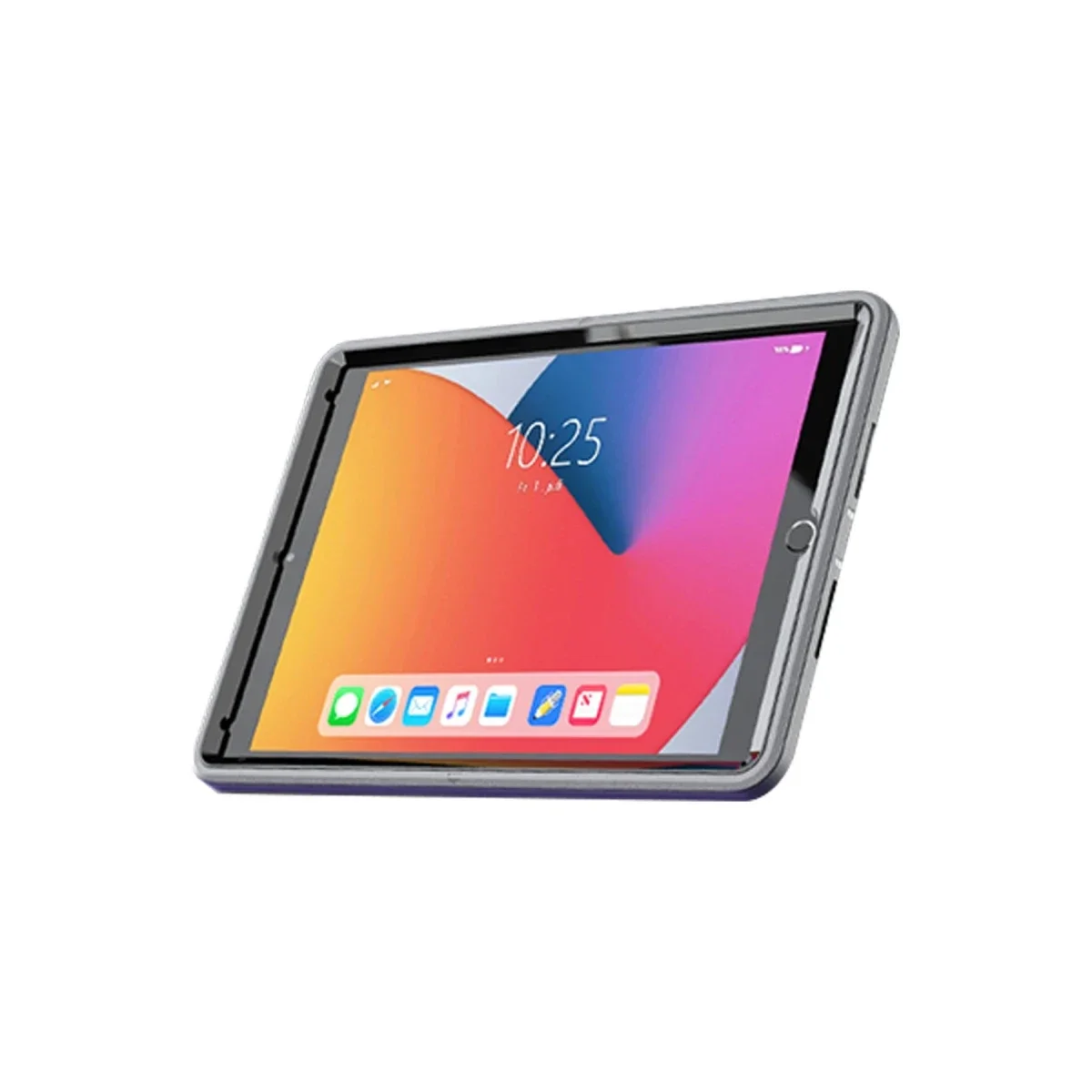 Apple iPad 10.2 (7.nesil) Kılıf Hand Strap Tablet Kılıfı - Gri görsel 3