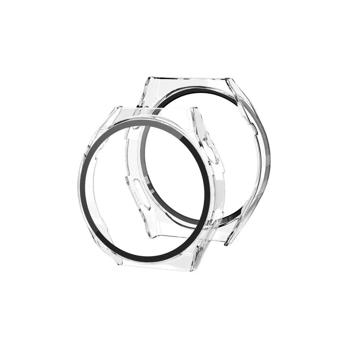 Huawei Watch GT3 Pro 46mm Dota Camlı Kasa Ekran Koruyucu - Şeffaf