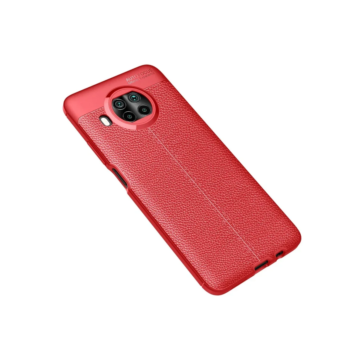 Xiaomi Mi 10T Lite Kılıf Auto Focus Kapak - Kırmızı görsel 2