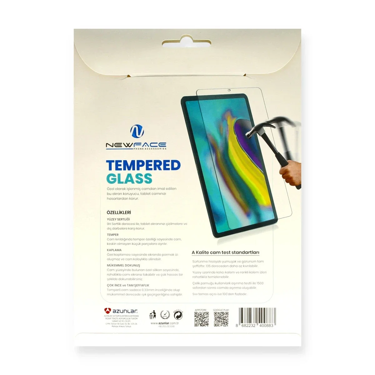 Xiaomi Redmi Pad Tablet Cam Ekran Koruyucu görsel 3