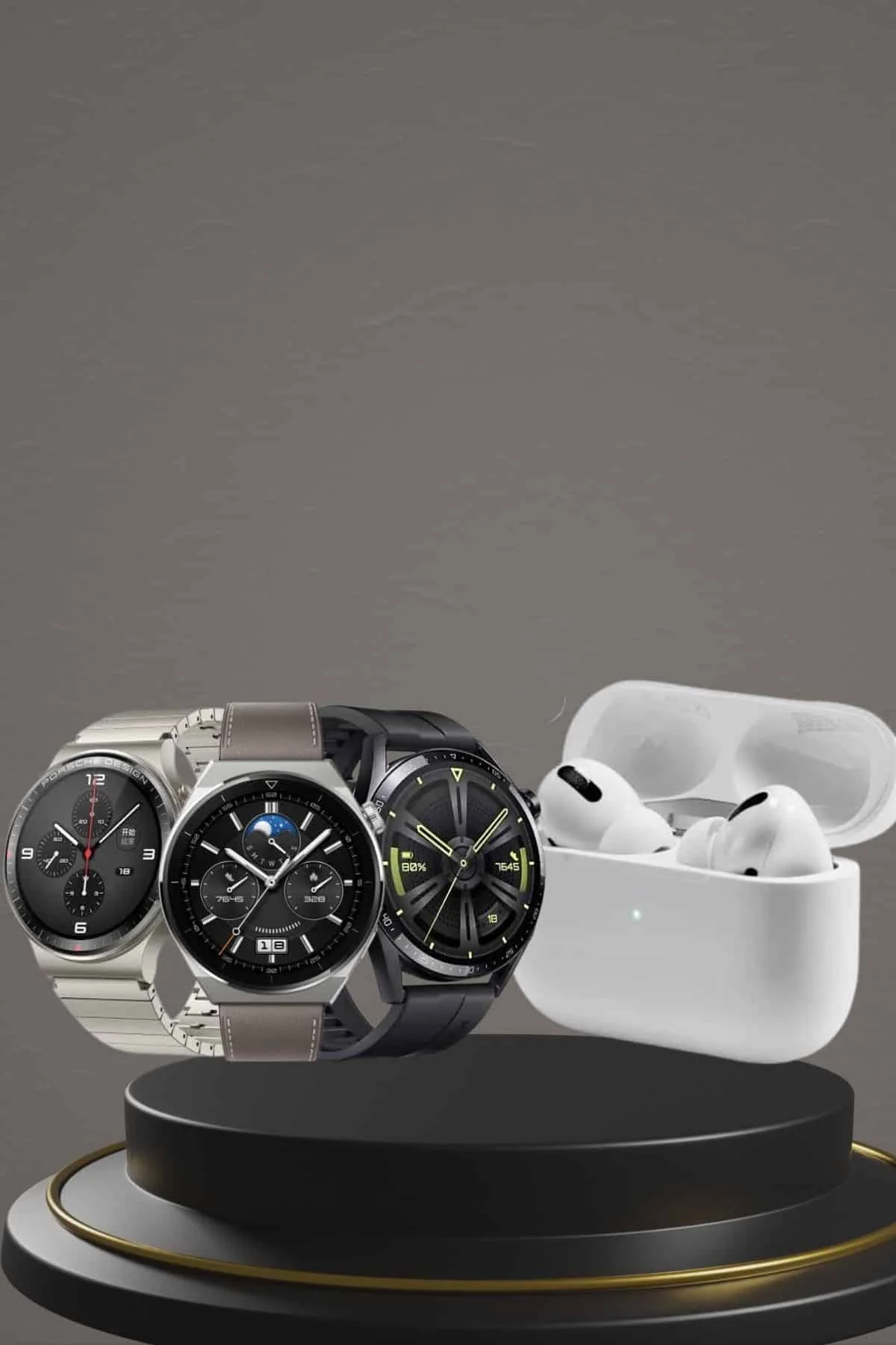 Aynalı Bluetooth Kulaklık Yeni Nesil Akıllı Saat Titreşimli Nabız Ölçer Spor Modları görsel 5