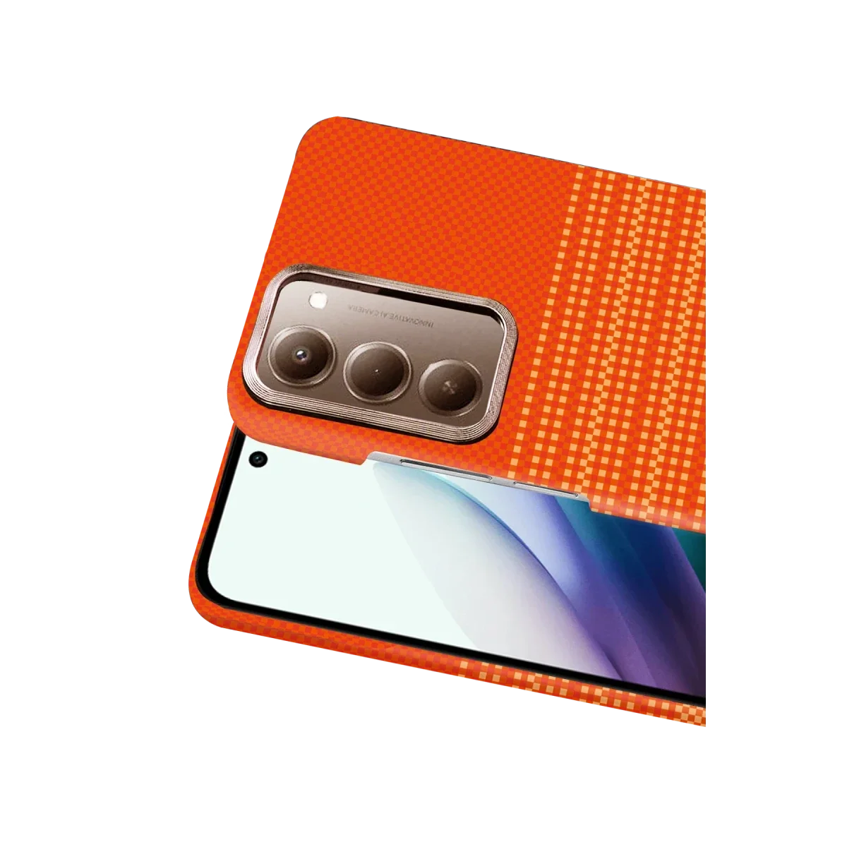 Xiaomi Redmi 15 4G Vega Magsafe Kapak - Turuncu görsel 2