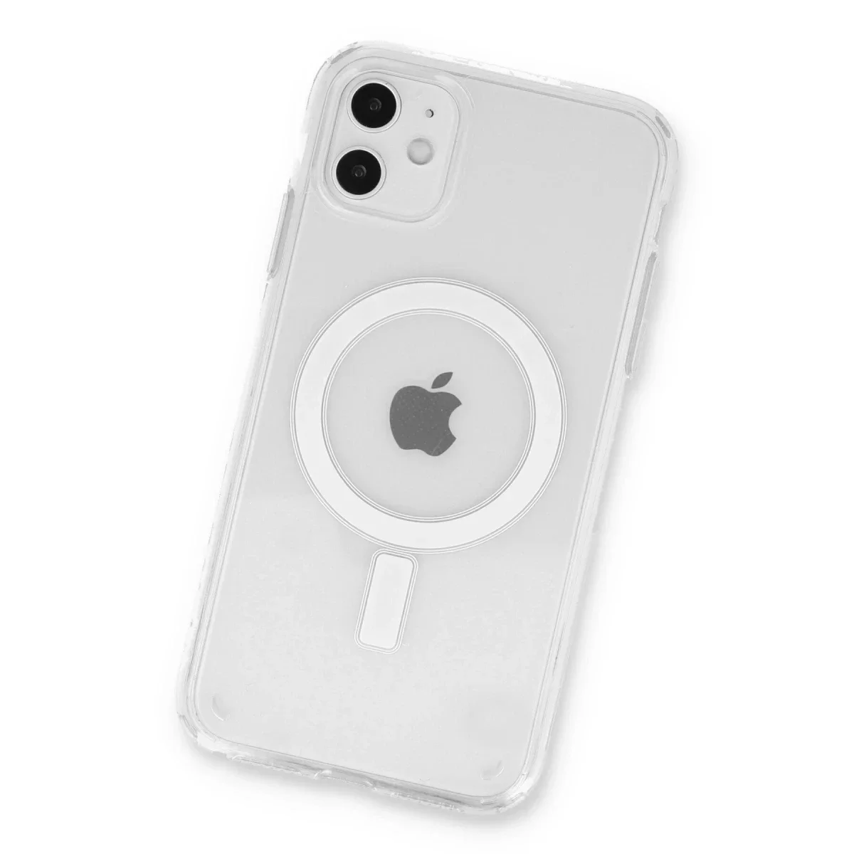 Apple iPhone 11 Kılıf Pc Real Magsafe Kapak - Şeffaf görsel 2