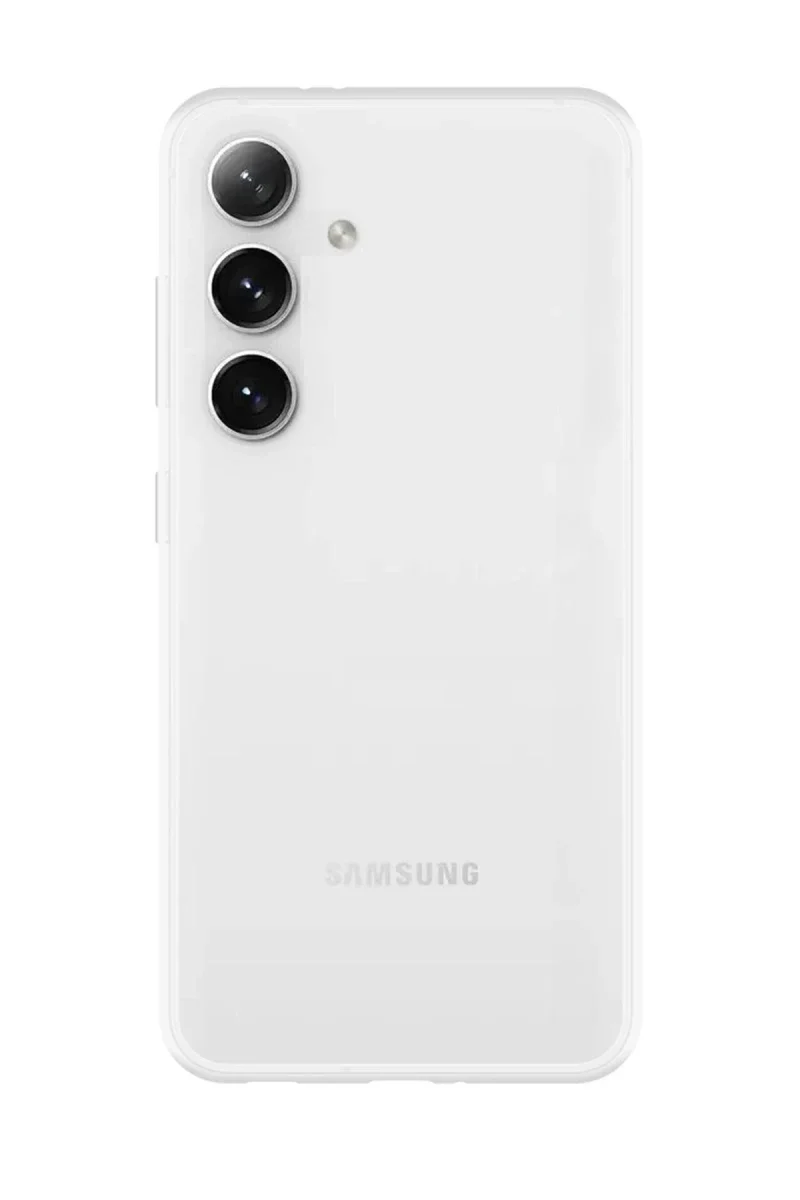 Samsung Galaxy S24 Kılıf Lüx Şeffaf Silikon görsel 3