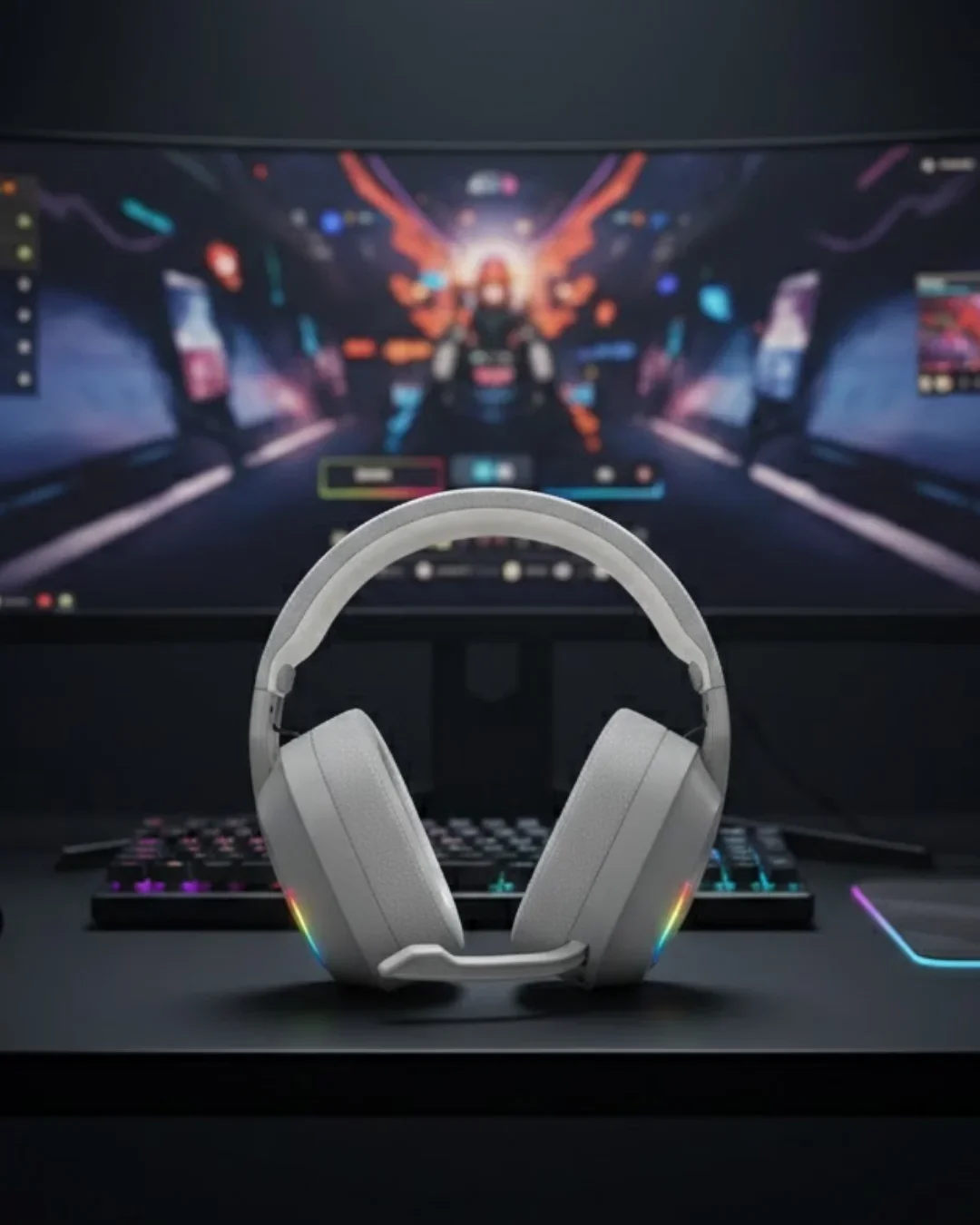 Hafif ve Ergonok Kablosuz Kulaklık IPX5 Ter Dayanıklı