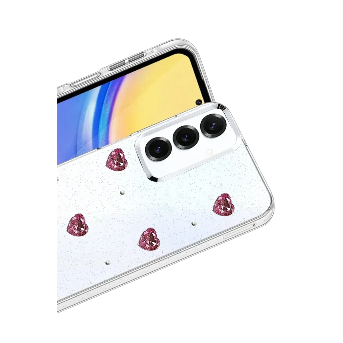 Samsung Galaxy A57 5G Fiyonk Desenli Kapak - Desen 3 görsel 3