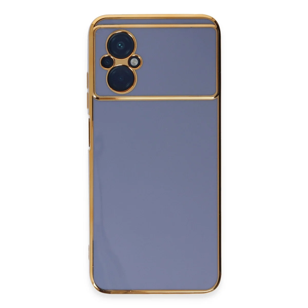 Xiaomi Poco M5 Kılıf Volet Silikon - Mavi görsel 2