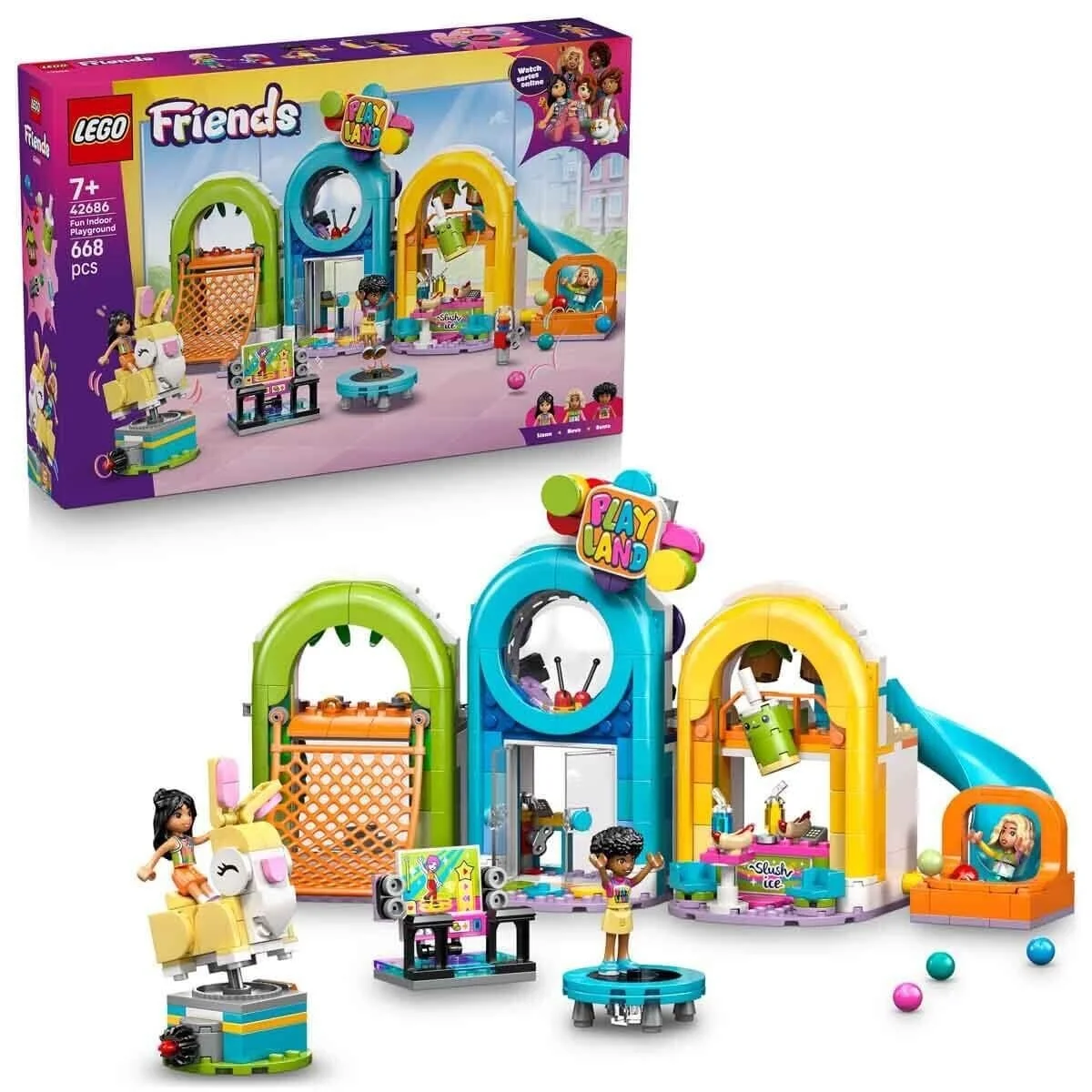 42686 Lego Friends Kapalı Eğlence Parkı 668 parça +7 yaş