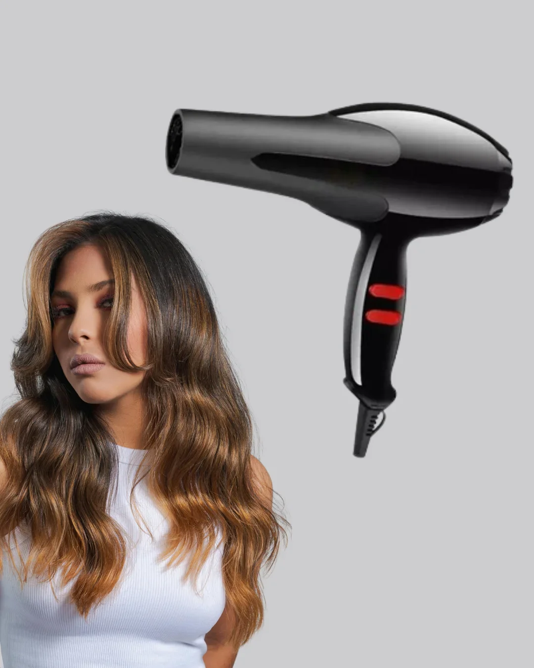 Profesyonel 2200W Saç Kurutma Makinesi Yüksek Performans görsel 4