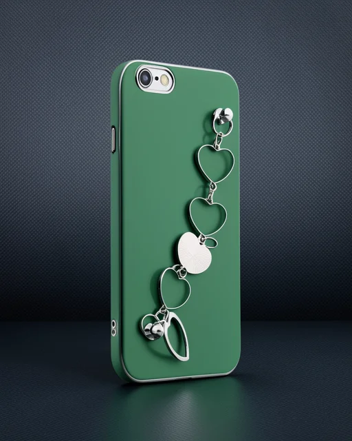 Apple İphone 6 Kılıf Esila Silikon - Su Yeşili