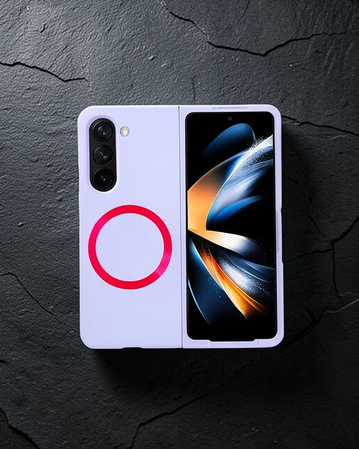 Samsung Galaxy Z Fold 5 Kılıf Mata Fold Kapak - Lila