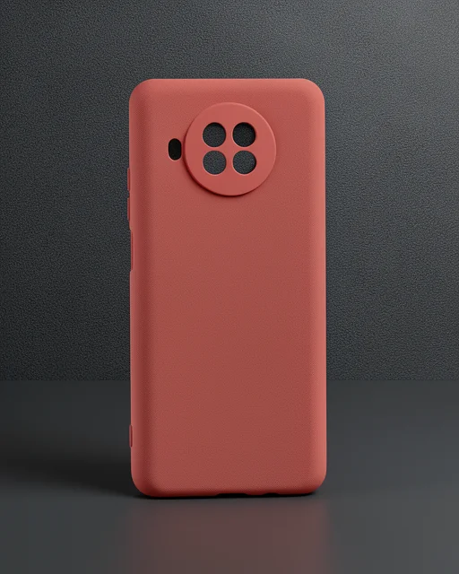 Xiaomi Mi 10t Lite Kılıf Nano İçi Kadife Silikon - Kiremit