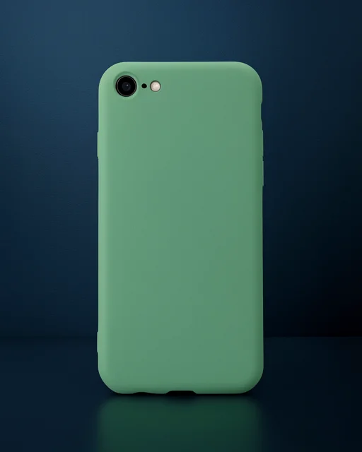 Apple İphone 7 Kılıf First Silikon - Açık Yeşil