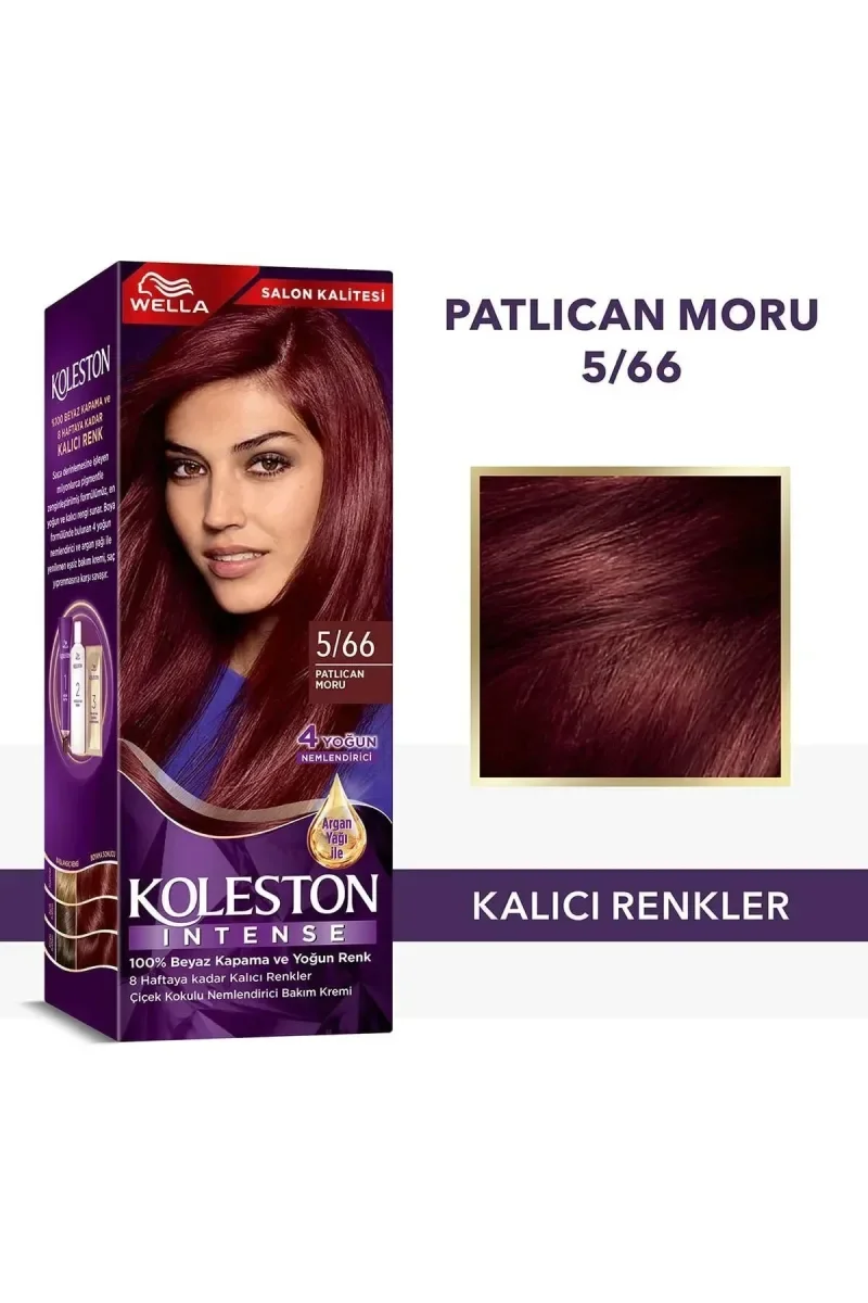 Koleston İntense Saç Boyası - 5/66 Patlıcan Moru
